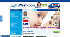 Desktop Screenshot of ozwashroom.com.au