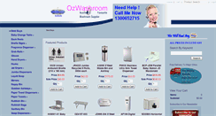 Desktop Screenshot of ozwashroom.com